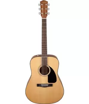 Акустическая гитара Fender CD-60 v3 Dreadnought с футляром - натуральный цвет CD-60S-W/CASE