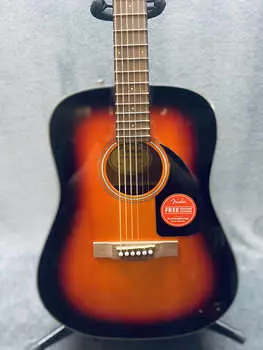 Акустическая гитара Fender CD-60 with Walnut Fretboard 2020 - Present - Sunburst