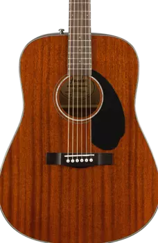 Акустическая гитара Fender CD-60S All Mahogany Acoustic Guitar Natural Finish