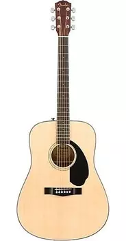 Акустическая гитара Fender CD-60S Solid Spruce Top Acoustic Dreadnought Size Guitar, Gloss Natural
