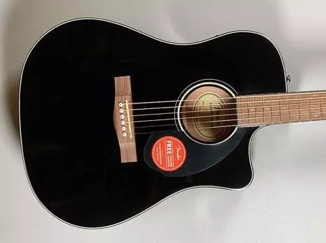 Акустическая гитара Fender CD-60SCE DREADNOUGHT-Black