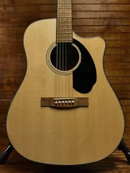 Акустическая гитара Fender CD-60SCE Dreadnought, Natural