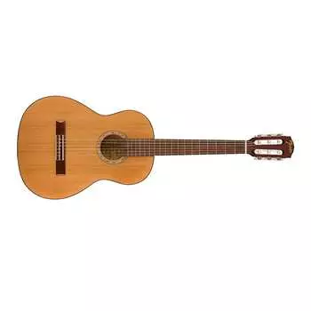 Акустическая гитара Fender FA-15N 3/4 с нейлоновыми струнами (натуральные) и чехлом для переноски Fender FA-15N 3/4 Nylon-String Acoustic Guitar (Natural) with Gig Bag