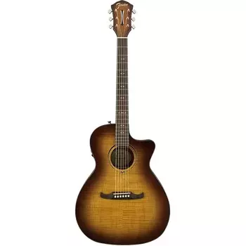 Акустическая гитара Fender FA-345CE Auditorium Acoustic/Electric Guitar 3 Tone Tea Burst