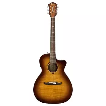Акустическая гитара Fender FA-345CE Auditorium Acoustic/Electric Guitar - Tea Burst