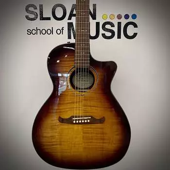 Акустическая гитара Fender FA-345CE Auditorium Tea-Burst LR FA-345CE Auditorium Tea-Burst LR Acoustic Guitar