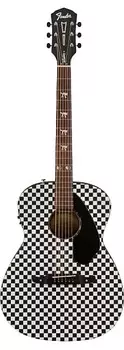 Акустическая гитара Fender Guitar, Acoustic - Tim Armstrong Hellcat, Checkerboard