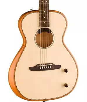 Акустическая гитара Fender Highway Series Parlor Acoustic-Electric Guitar, Rosewood Fingerboard - Natural