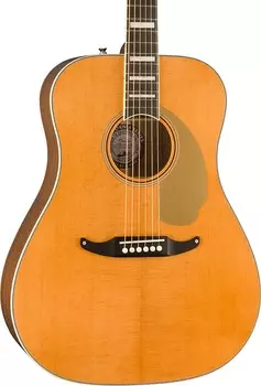 Акустическая гитара Fender King Vintage Dreadnought Acoustic-Electric Guitar, Aged Natural