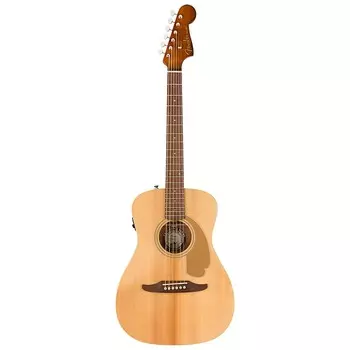 Акустическая гитара Fender Malibu Player 6 String Acoustic-Electric Guitar - Natural