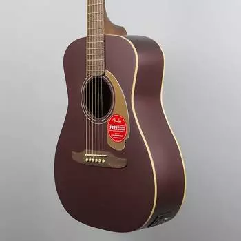 Акустическая гитара Fender Malibu Player Acoustic/Electric Guitar in Burgundy Satin