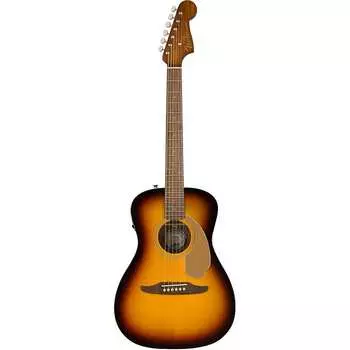 Акустическая гитара Fender Malibu Player Acoustic Electric Guitar, Walnut Fingerboard, Sunburst