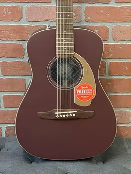 Акустическая гитара Fender MALIBU PLAYER, бордовый сатин