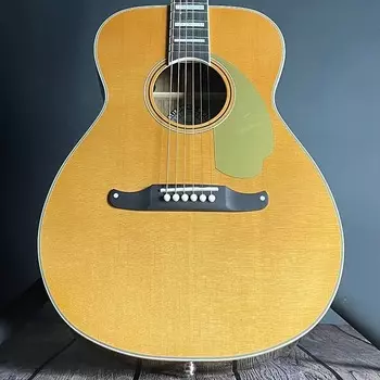 Акустическая гитара Fender Malibu Vintage w/OHSC, Ovangkol- Aged Natural