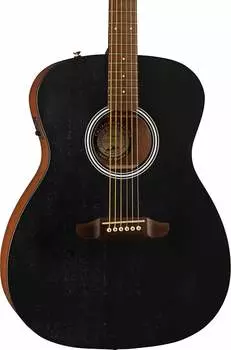 Акустическая гитара Fender Monterey Standard Acoustic-Electric Guitar, Black Top