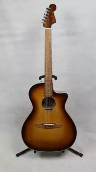 Акустическая гитара Fender Newporter Classic Aged Cognac Burst w/ Bag