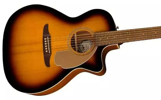 Акустическая гитара Fender Newporter Player Acoustic Electric Guitar Sunburst