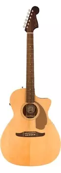 Акустическая гитара Fender Newporter Player Auditorium Size Acoustic Electric Guitar, Natural