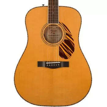 Акустическая гитара Fender Paramount PD-220E Dreadnought Acoustic-Electric Guitar w/Hardshell Case - Natural
