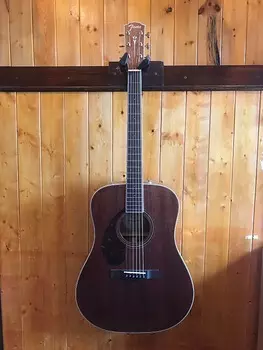 Акустическая гитара Fender PM-1 Dreadnought All-Mahogany (Left-Handed) — натуральный цвет с жестким футляром PM-1 LH