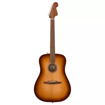 Акустическая гитара Fender Redondo Classic - Dreadnought Acoustic/Electric Guitar w/ Gig Bag - Aged Cognac Burst
