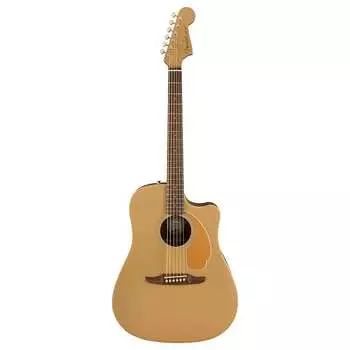 Акустическая гитара Fender Redondo Player - Dreadnought Acoustic/Electric Guitar - Bronze Satin