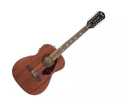 Акустическая гитара Fender Tim Armstrong Hellcat-12 String A/E Guitar - Natural w/ Walnut FB