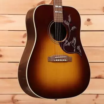 Акустическая гитара Gibson Hummingbird Studio Walnut - Walnut Burst - 21563054 - PLEK'd