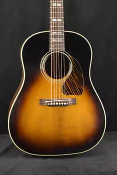 Акустическая гитара Gibson Murphy Lab 1942 Banner Southern Jumbo Vintage Sunburst Light Aged