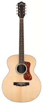 Акустическая гитара Guild BT-258E Deluxe 8 String Baritone Acoustic Guitar - Natural