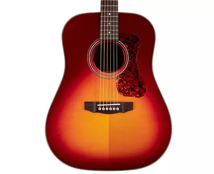 Акустическая гитара Guild D-140 Westerly Collection Dreadnought Acoustic Guitar Cherry Burst
