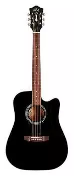 Акустическая гитара Guild D-140CE - Acoustic Electric Dreadnought Cutaway - Black - With Premium Gig Bag - New for 2023