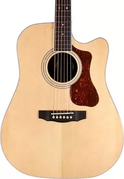 Акустическая гитара Guild D-260CE Deluxe Dreadnought Acoustic-Electric Guitar, Natural