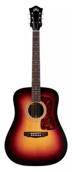 Акустическая гитара Guild D-50 Standard, Dreadnought Acoustic Guitar - Antique Burst - Made in the USA - New for 2023