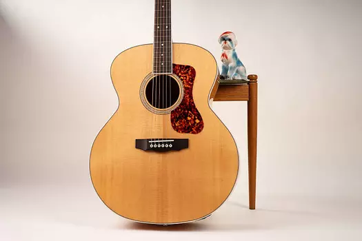 Акустическая гитара Guild F-250E Deluxe Maple Blonde Jumbo Acoustic/Electric Westerly Collection