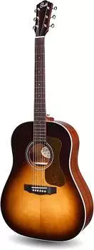 Акустическая гитара Guild Guitars DS-240 Memoir, Slope Shoulder Acoustic Guitar, Vintage Sunburst, Solid Top