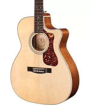 Акустическая гитара Guild OM-140CE Orchestra Acoustic-Electric Guitar - Natural Gloss
