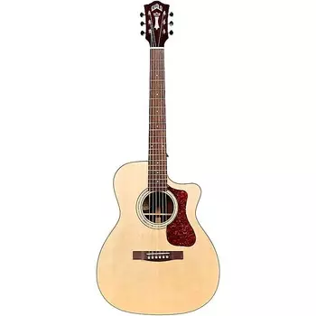 Акустическая гитара Guild OM-150CE Westerly Collection Orchestra Acoustic Guitar Natural w/ Bag