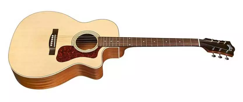 Акустическая гитара Guild OM-240CE Solid Top Orchestal Model Acoustic Electric Guitar, Natural Satin