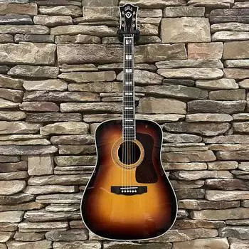 Акустическая гитара Guild USA D-55E - Antique Burst w/HSC