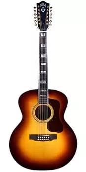 Акустическая гитара Guild USA F-512E - 12 String - ATB - All solid, Spruce/Indian rosewood, Made in the USA - 2023