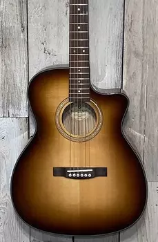 Акустическая гитара Guild Westerly Collection OM-260CE Deluxe Burl, Package: Gig Bag & Extras, Help Support Small Biz !