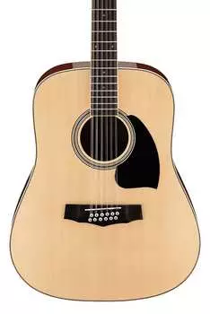 Акустическая гитара Ibanez 12-String Dreadnought Acoustic Guitar - Natural High Gloss