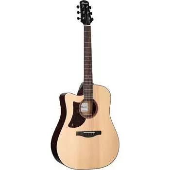 Акустическая гитара Ibanez AAD170LCE Advanced Acoustic Acoustic-Electric Guitar, Left-Handed, Natural Lo-Gloss