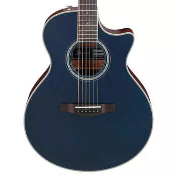 Акустическая гитара Ibanez AE200JRDBF Acoustic-Electric Guitar Dark Tide Blue Flat Pre-Order