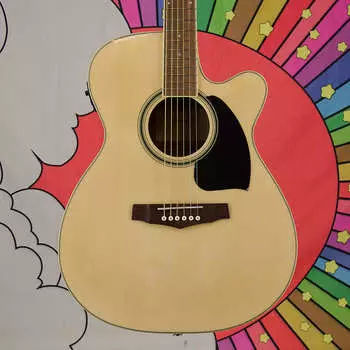 Акустическая гитара Ibanez PC15ECE-NT Performance Acoustic Electric Guitar, Natural