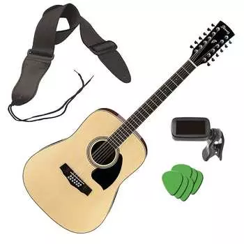 Акустическая гитара Ibanez PF1512 12-String Acoustic Guitar - Natural PERFORMER PAK