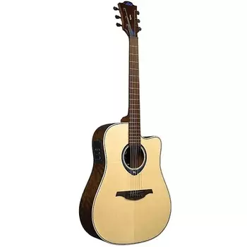 Акустическая гитара LAG HYVIBE TRAMONTANE THV20DCE Hollow Body Dreadnaught Smart Guitar with Built-in FX / Looper / Bluetooth Speaker