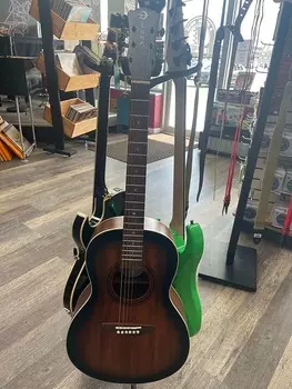 Акустическая гитара Luna Art Series Distressed Folk Vintage Brownburst