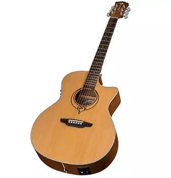 Акустическая гитара Luna Heartsong Grand Concert Select Top Acoustic-Electric, USB, Natural, New, Free Shipping